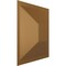 Ekena Millwork 11 7/8in. W x 11 7/8in. H Diane EnduraWall Decorative 3D Wall Panel Covers 0.98 Sq. Ft. WP12X12DIBGL - alternate 2